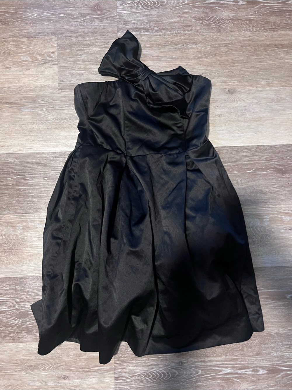 Kate young for target size 2 Black One-Shoulder Satin Party Dress